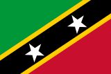 Flagge von St. Kitts und Nevis