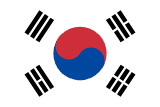 Flagge Südkoreas