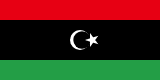 Flagge Libyens