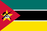 Flagge Mosambiks