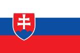 Flagge der Slowakei