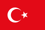 Flagge der Türkei