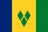 Flagge von St. Vincent und den Grenadinen