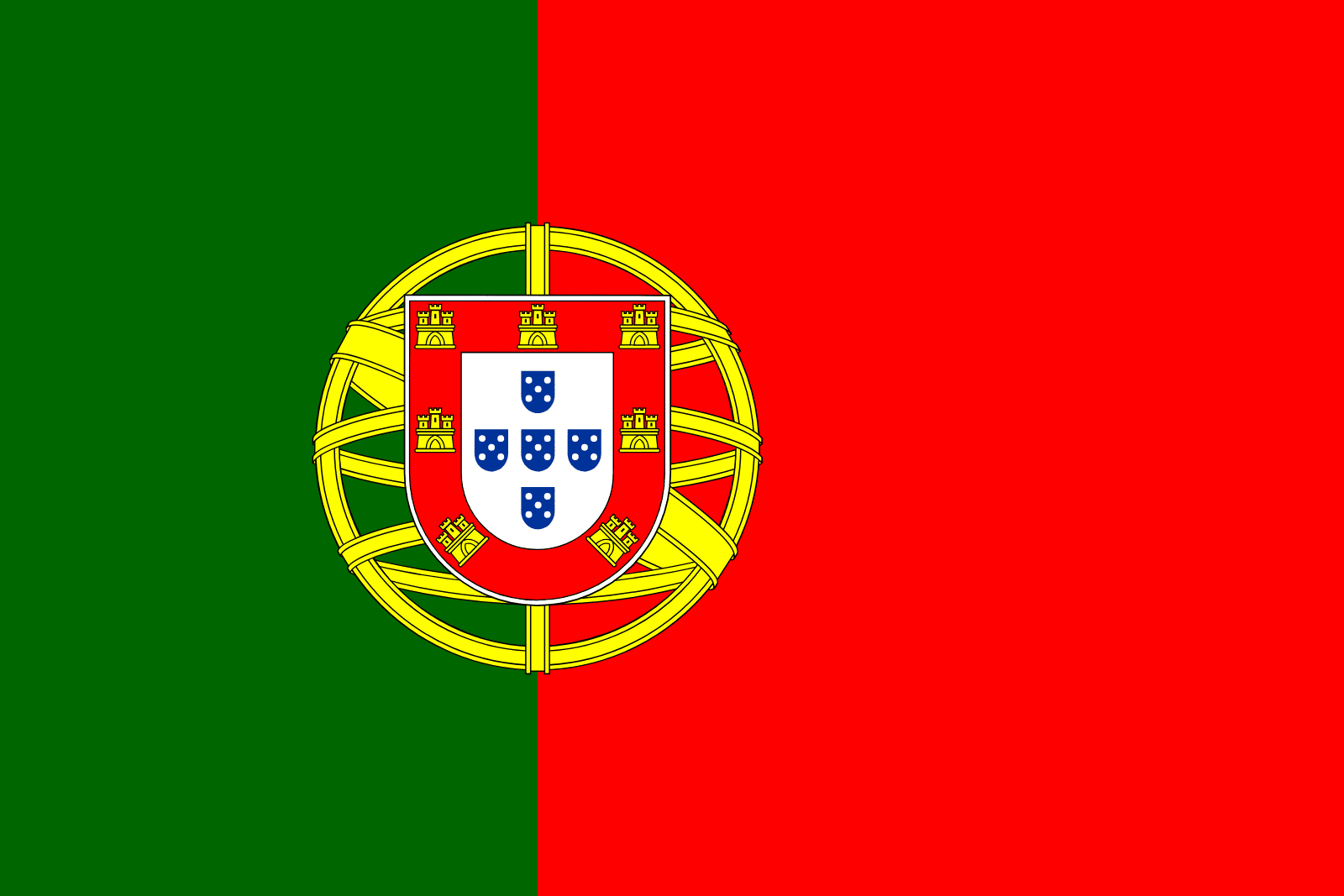 Flag of Nato Flagge portugals