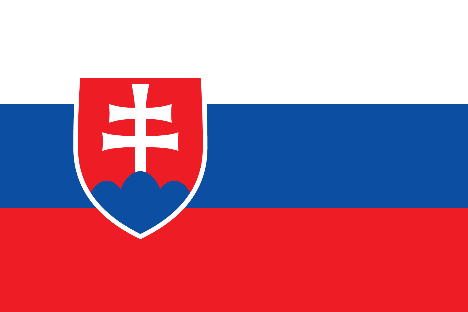 Flagge der Slowakei | Welt-Flaggen.de