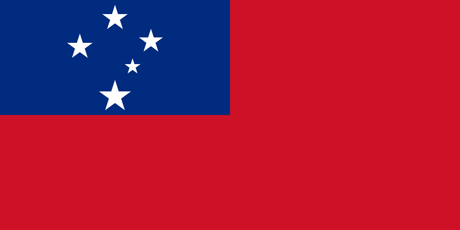 Flagge Samoas | Welt-Flaggen.de
