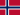 Flagge von Spitzbergen und Jan Mayen