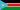 Flagge des Südsudan