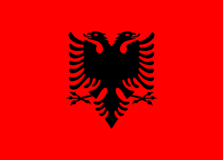 Flagge Albaniens