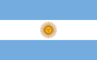 Flagge Argentiniens