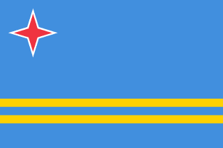 Flagge Arubas