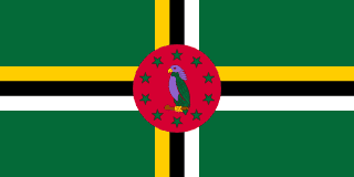 Flagge Dominicas