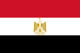 Flagge Ägyptens