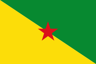 Flagge Französisch-Guayanas