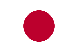 Flagge Japans