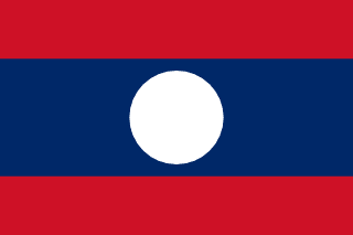 Flagge von Laos