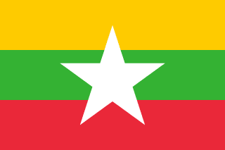 Flagge Myanmars