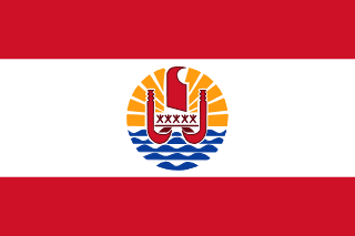 Flagge Französisch-Polynesiens