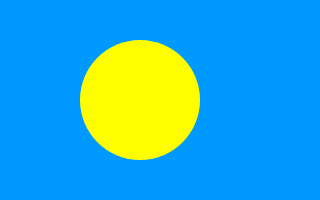 Flagge Palaus