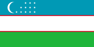 Flagge Usbekistans