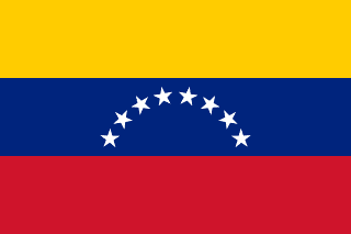 Flagge Venezuelas