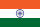 Flagge Indiens