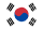 Flagge Südkoreas