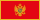 Flagge Montenegros