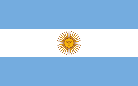 Flagge Argentiniens