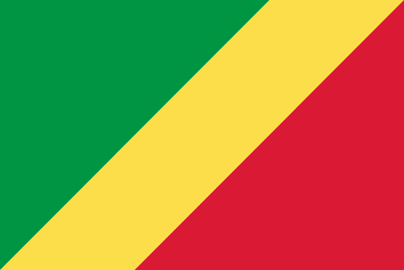 Flagge der Republik Kongo