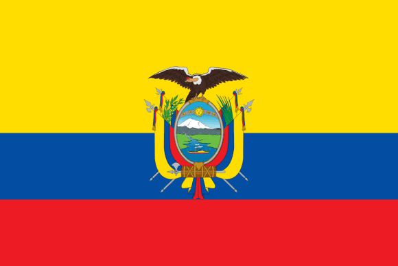 Flagge Ecuadors
