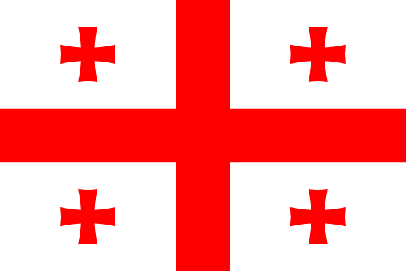 Flagge Georgiens