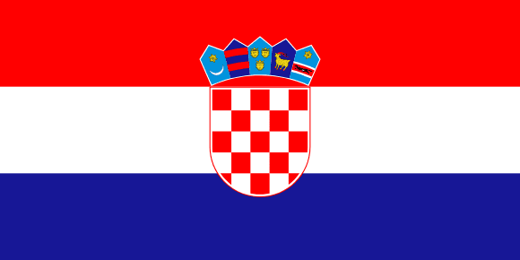 Flagge Kroatiens