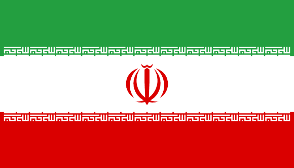 Flagge des Iran