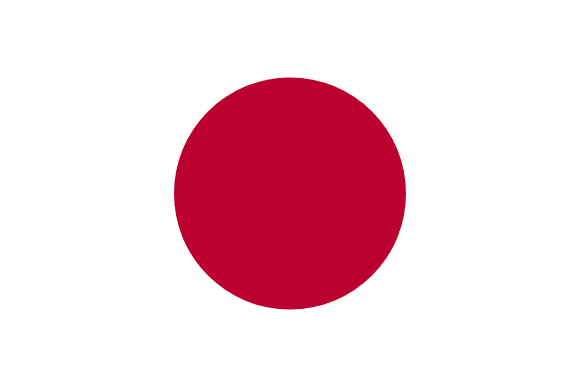 Flagge Japans