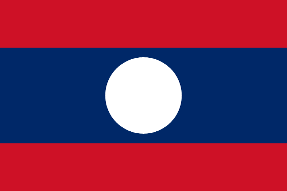 Flagge von Laos