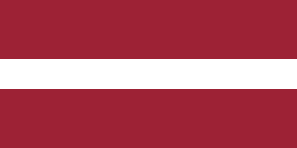 Flagge Lettlands