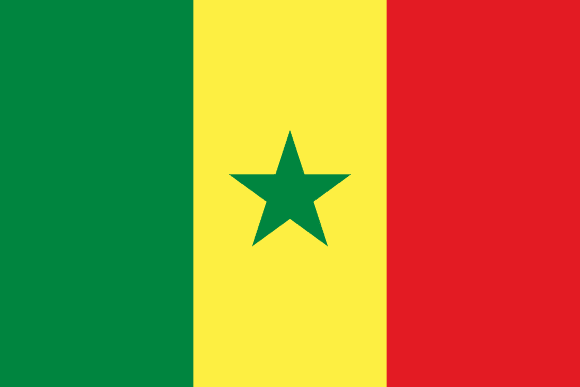 Flagge des Senegal