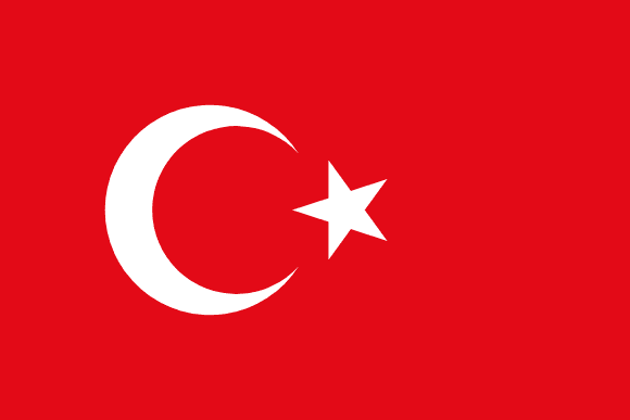 Flagge der Türkei