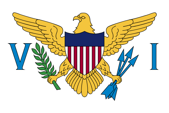 Flagge der Amerikanischen Jungferninseln