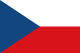 Flagge Tschechiens
