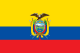 Flagge Ecuadors