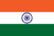 Flagge Indiens