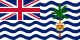 Flagge des Britischen Territoriums im Indischen Ozean