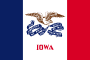 Flagge von Iowa