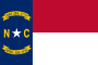 Flagge von North Carolina