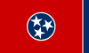 Flagge von Tennessee