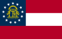 Flagge von Georgia