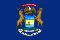 Flagge von Michigan