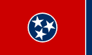 Flagge von Tennessee